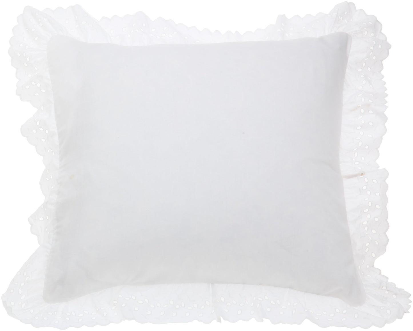 FRESH IDEAS Ruffled Bed Pillow Shams
