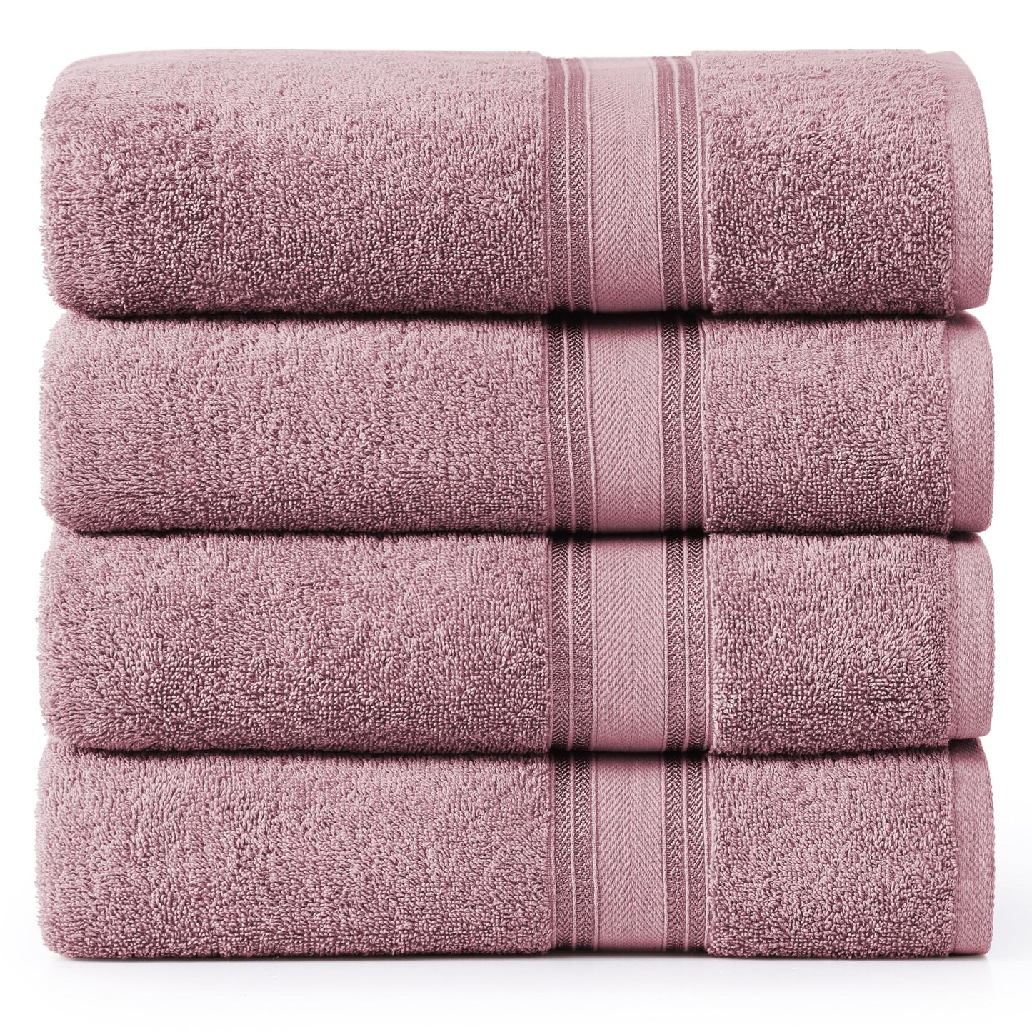 Zero Twist Cotton Bath Towel Set Quick Dry Ultra Absorbent Soft Towels