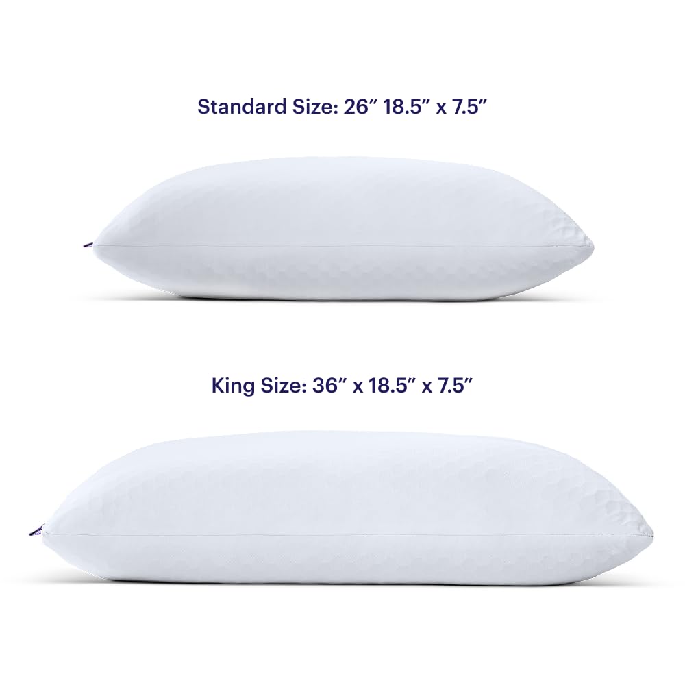 Adjustable Cooling Neck Pillow GelFlex Grid Support Custom Fill Pillow