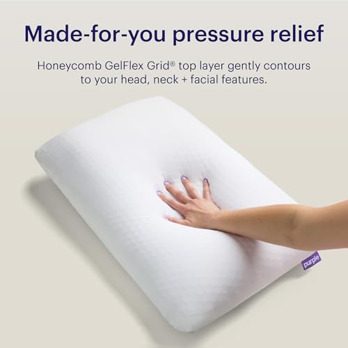 Down Alternative Side Sleeper Support Pillow Breathable Cover