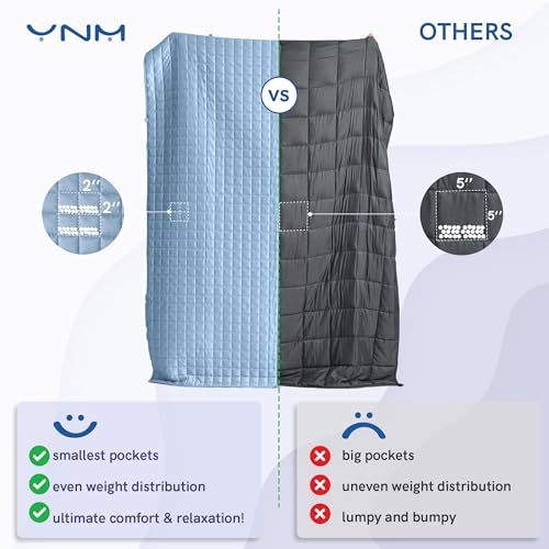 Cooling Weighted Blanket Glass Bead All Season Heavy Bed Throw