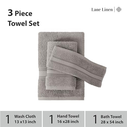 Zero Twist Cotton Bath Towel Set Quick Dry Ultra Absorbent Soft Towels