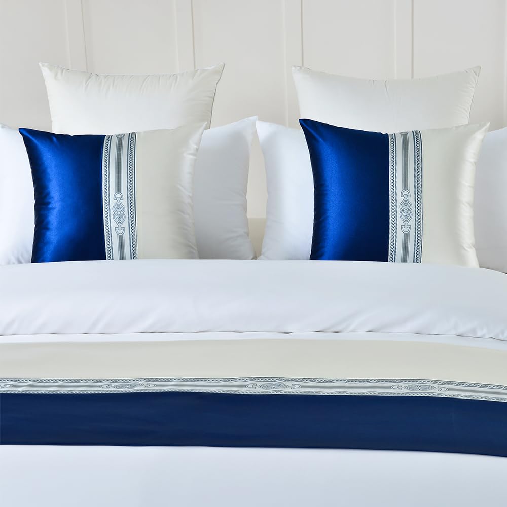 Jacquard Bed Runner Decorative Scarf King Size Hotel Bedding