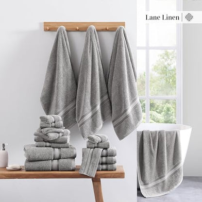 Zero Twist Cotton Bath Towel Set Quick Dry Ultra Absorbent Soft Towels