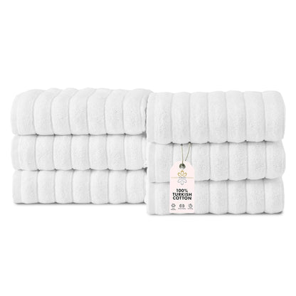 Turkish Cotton Luxury Towel Set Ultra Absorbent Spa Bath Towels