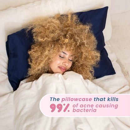 Silver Ion Pillowcases Hypoallergenic Sensitive Skin Pillow Covers