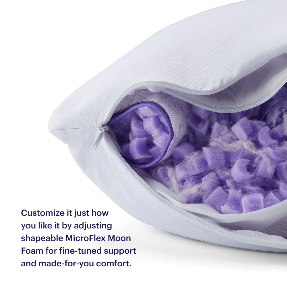 Adjustable Cooling Neck Pillow GelFlex Grid Support Custom Fill Pillow