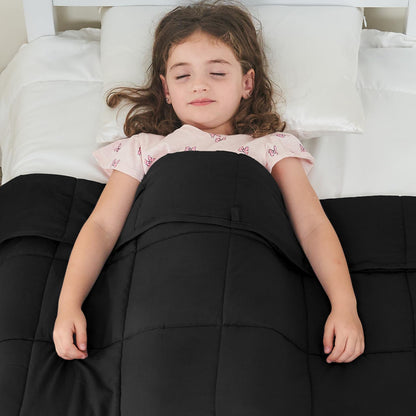 Cooling Weighted Blanket Microfiber Glass Bead Machine Washable Heavy Blanket