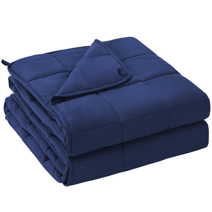 Cooling Weighted Blanket Microfiber Glass Bead Machine Washable Heavy Blanket