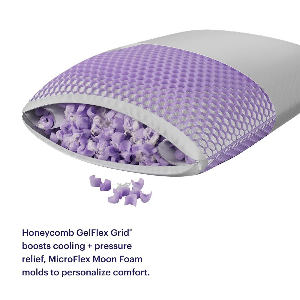 Adjustable Cooling Neck Pillow GelFlex Grid Support Custom Fill Pillow