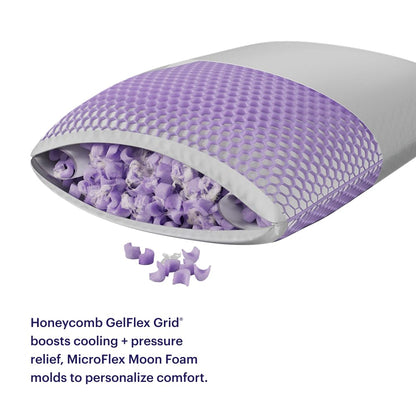 Adjustable Cooling Neck Pillow GelFlex Grid Support Custom Fill Pillow