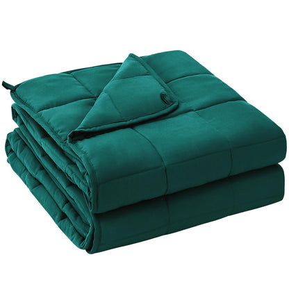 Cooling Weighted Blanket Microfiber Glass Bead Machine Washable Heavy Blanket