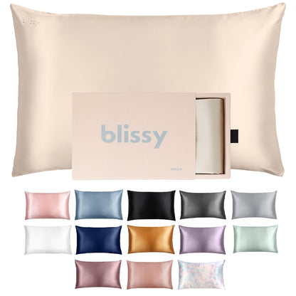 Silk Pillowcase 100% Mulberry Silk 22 Momme Smooth Hair Skin Pillow Cover