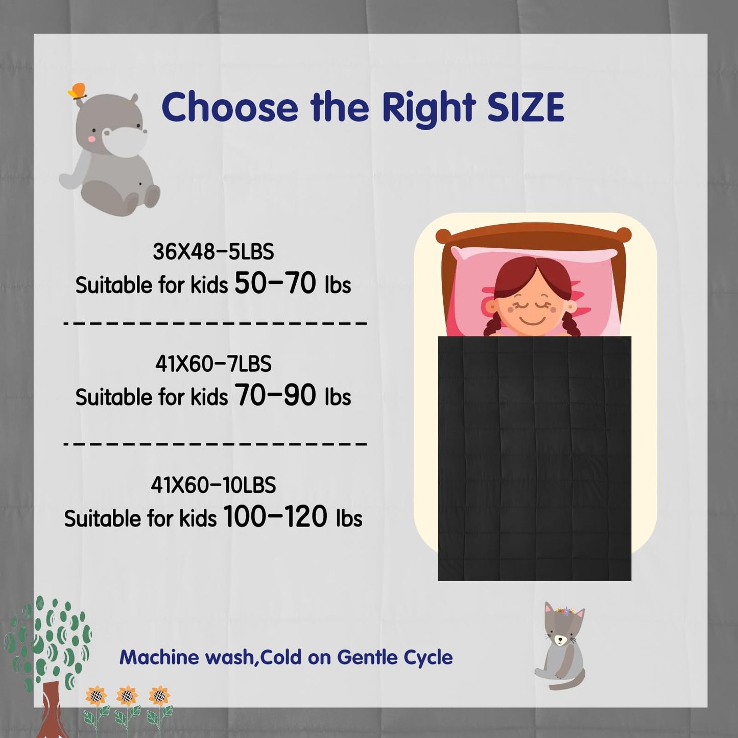 Cooling Weighted Blanket Microfiber Glass Bead Machine Washable Heavy Blanket