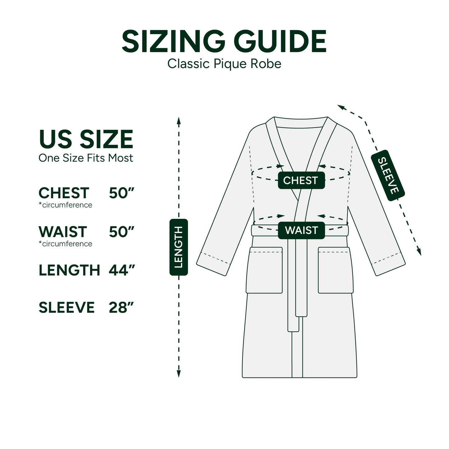 Cotton Terry Bathrobe Unisex Soft Absorbent Quick Dry Spa Robe