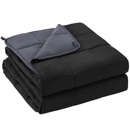 Cooling Weighted Blanket Microfiber Glass Bead Machine Washable Heavy Blanket