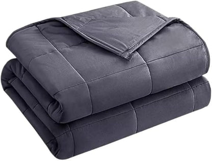 Cooling Weighted Blanket Microfiber Glass Bead Machine Washable Heavy Blanket