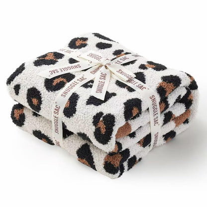 Checkered Microfiber Throw Blanket Soft Couch Sofa Bed Decorative Blanket