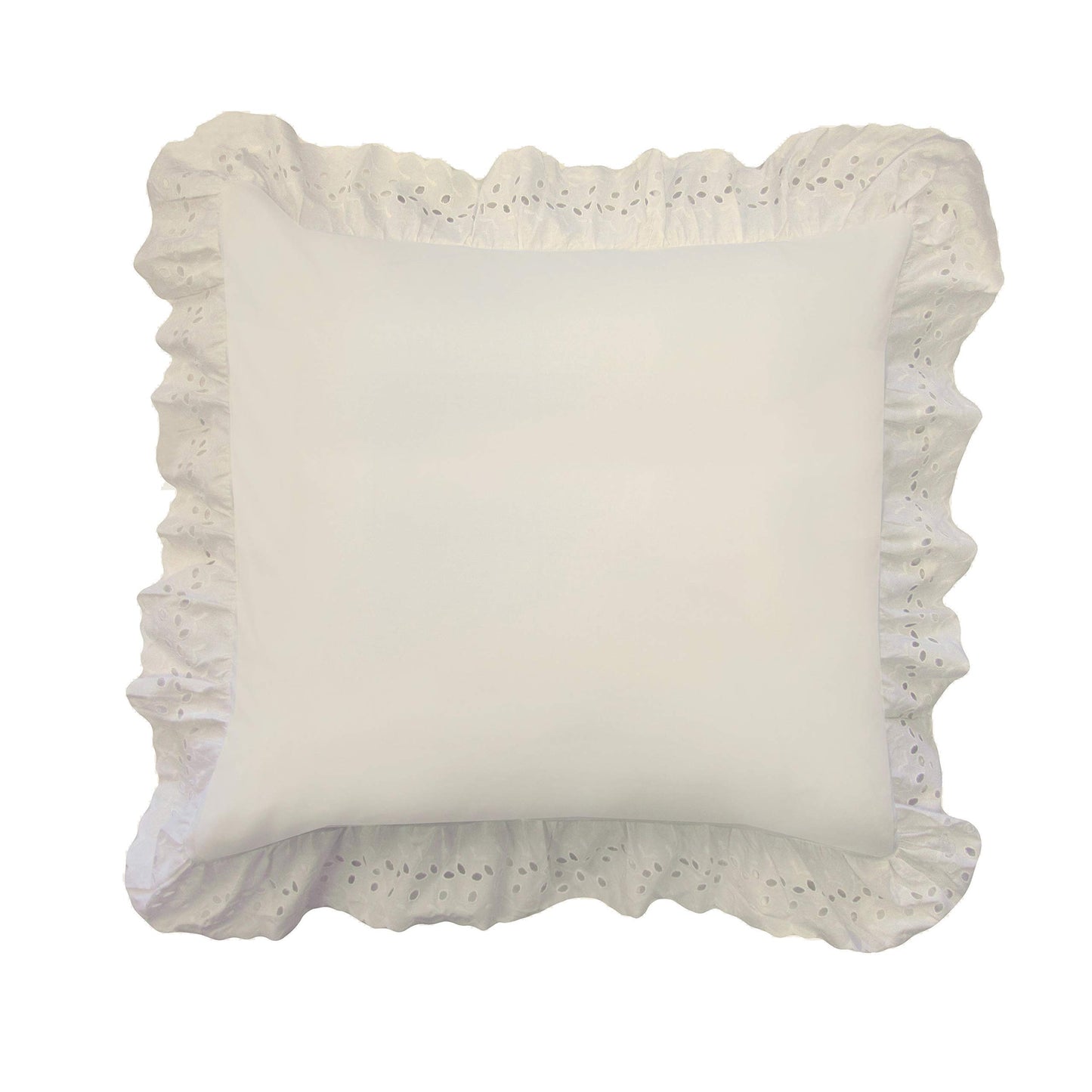 FRESH IDEAS Ruffled Bed Pillow Shams