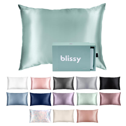 Silk Pillowcase 100% Mulberry Silk 22 Momme Smooth Hair Skin Pillow Cover