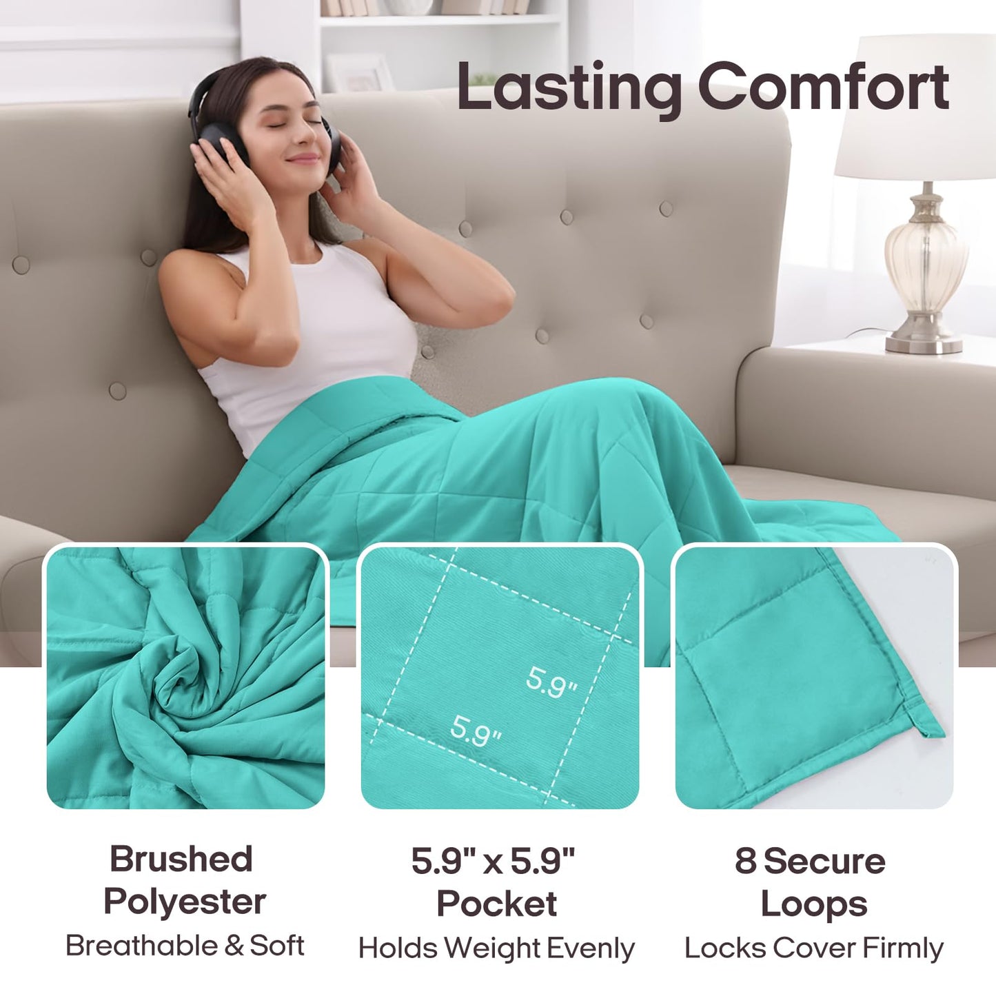 ZonLi Weighted Blanket for Adults