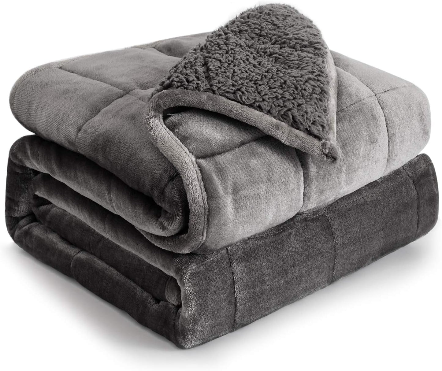 Cottonblue Fleece Sherpa Weighted Blanket