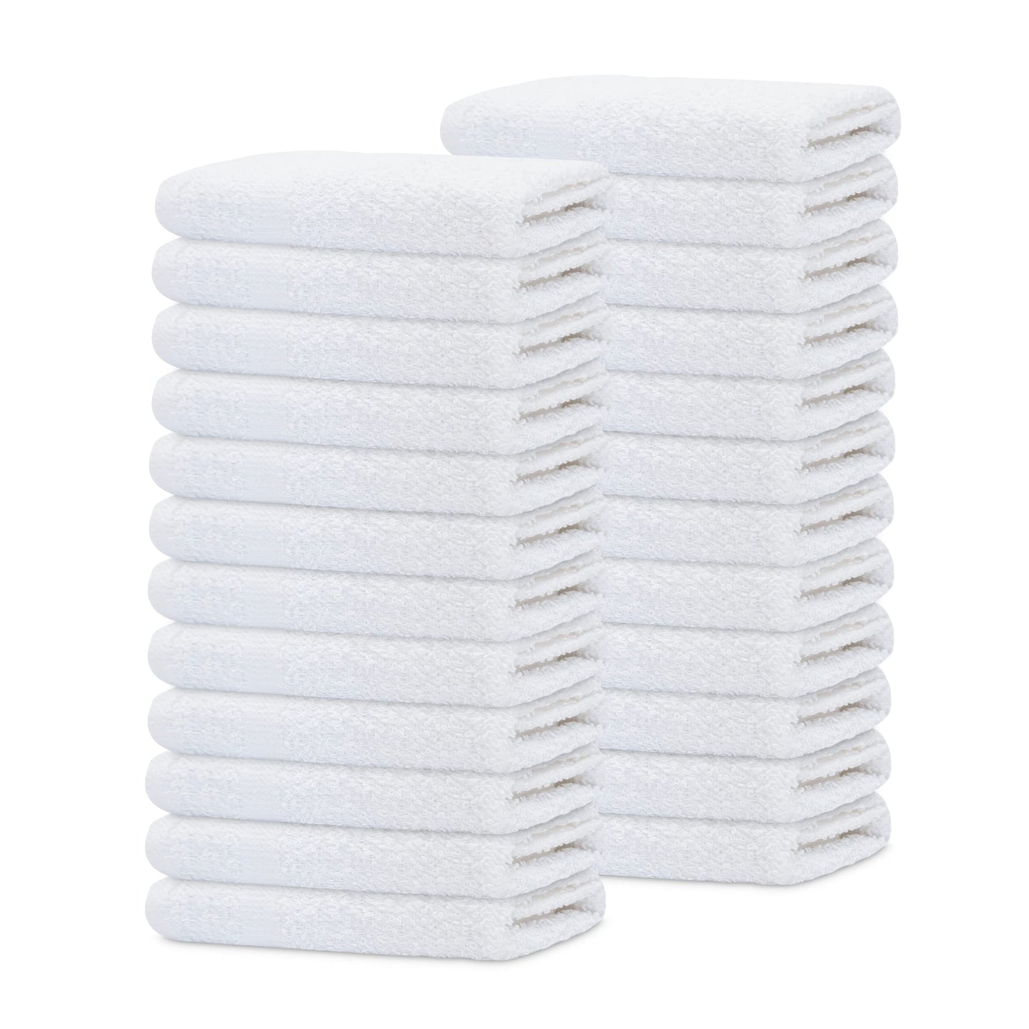 Cotton Washcloth Set 12x12 Kitchen Cleaning Cloths Commercial Grade Towels