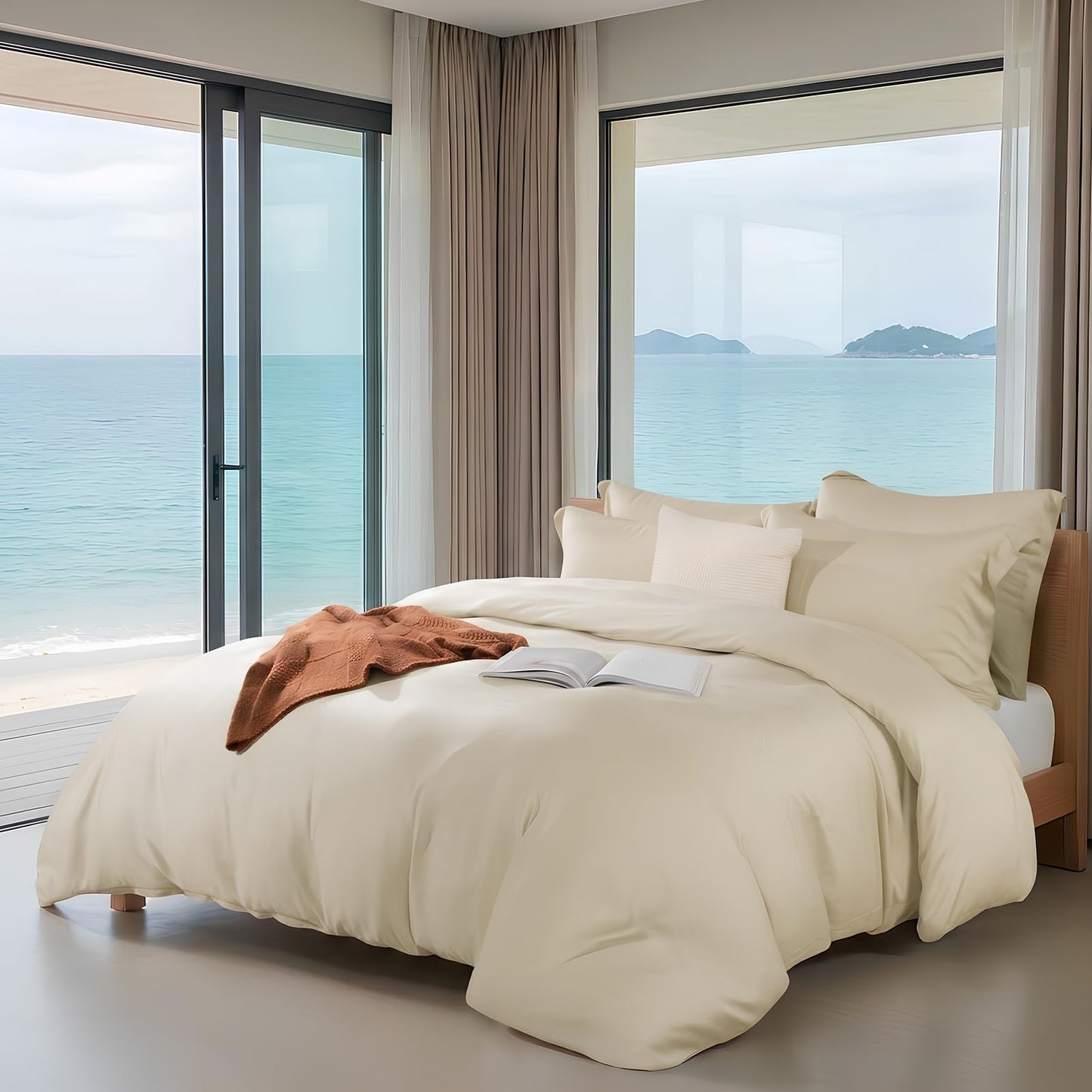 NEXHOME PRO Duvet Cover Set Viscose from Bamboo