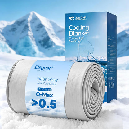 Cooling Blanket Lightweight Breathable Summer Sleep Blanket