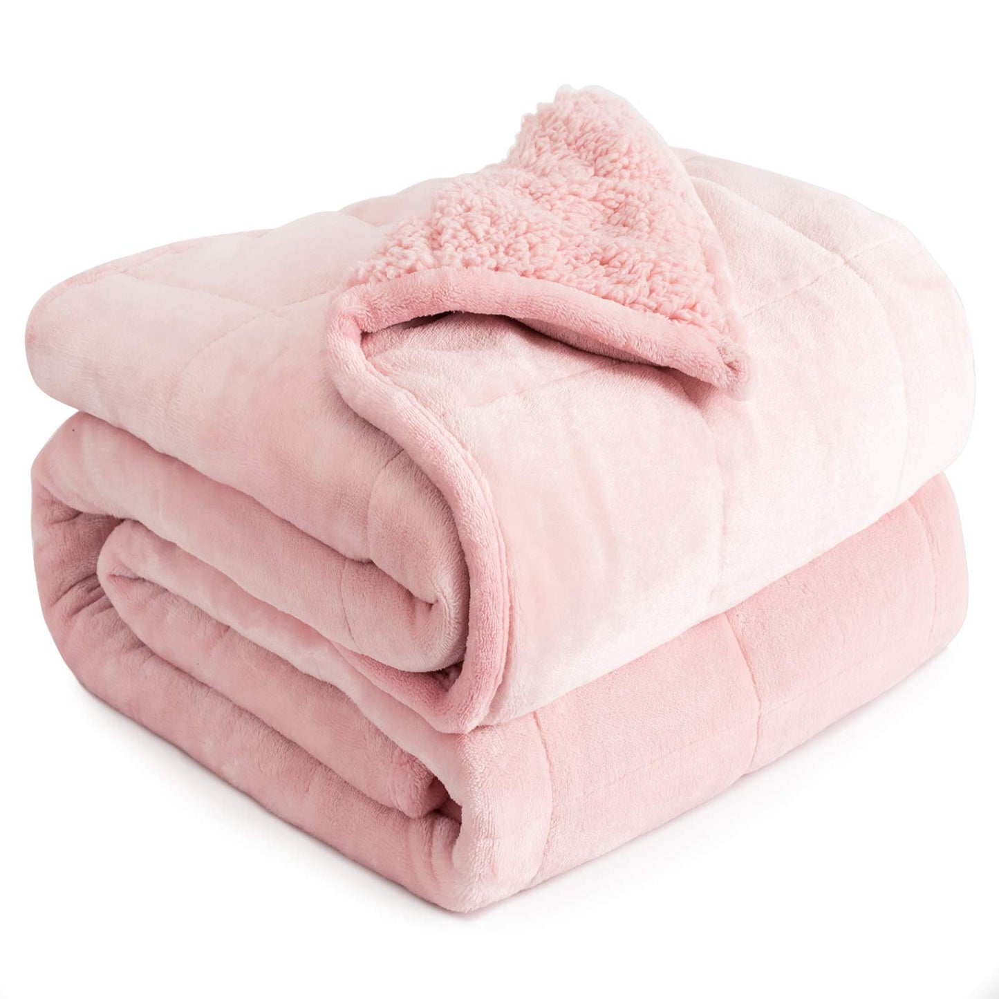 Cottonblue Fleece Sherpa Weighted Blanket
