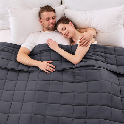 Cooling Weighted Blanket Microfiber Glass Bead Machine Washable Heavy Blanket