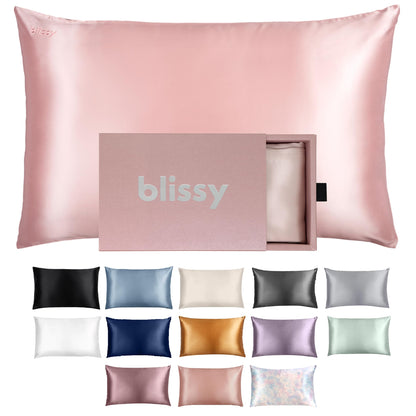 Silk Pillowcase 100% Mulberry Silk 22 Momme Smooth Hair Skin Pillow Cover