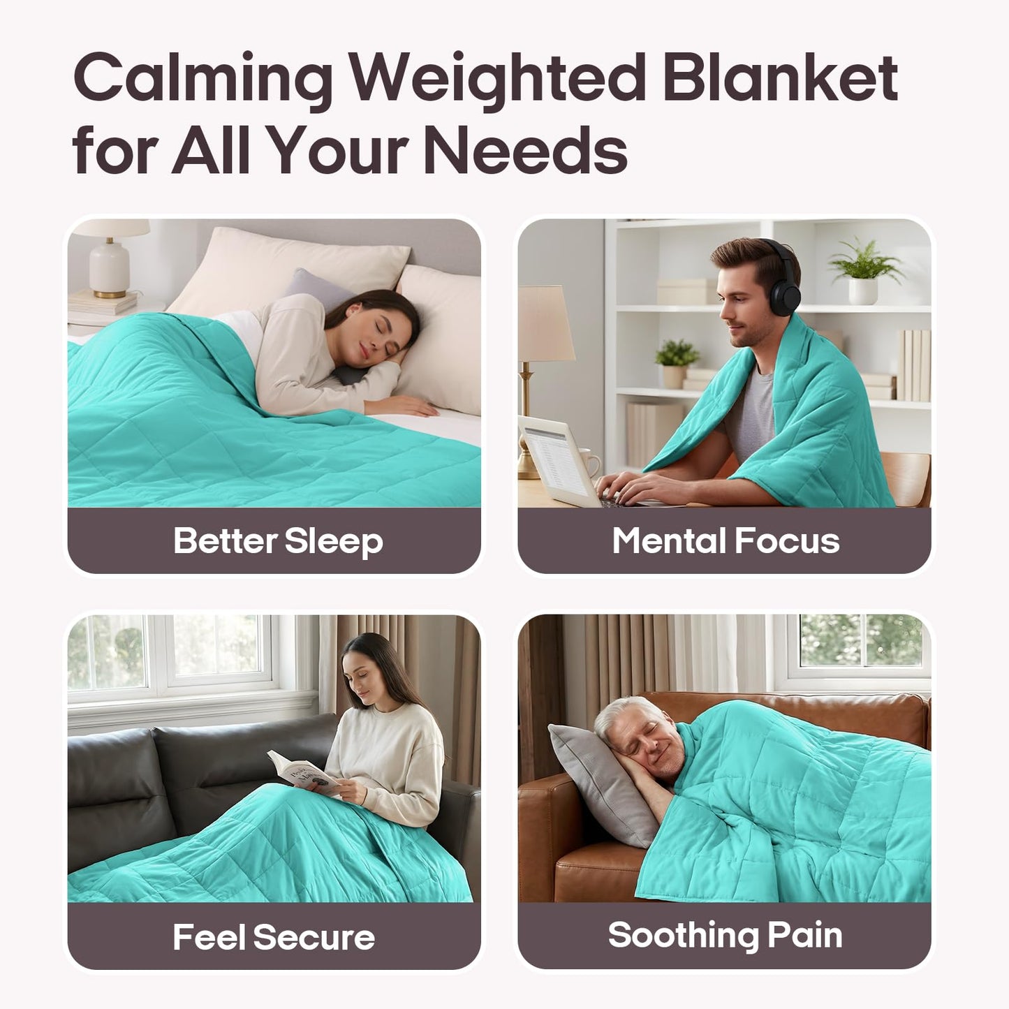 ZonLi Weighted Blanket for Adults
