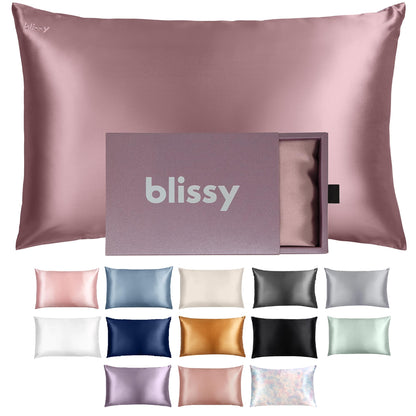 Silk Pillowcase 100% Mulberry Silk 22 Momme Smooth Hair Skin Pillow Cover