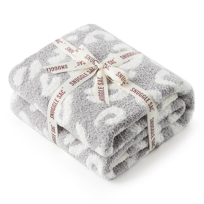 Checkered Microfiber Throw Blanket Soft Couch Sofa Bed Decorative Blanket