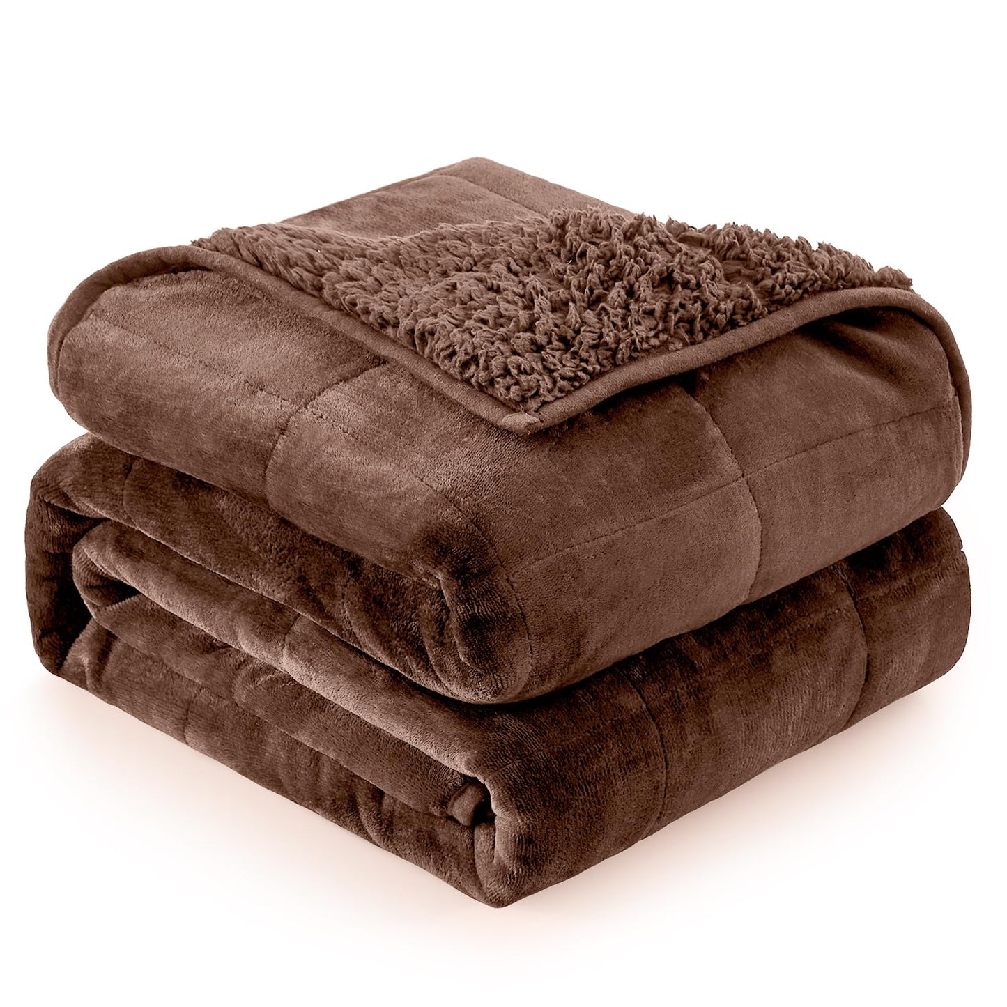 Cottonblue Fleece Sherpa Weighted Blanket