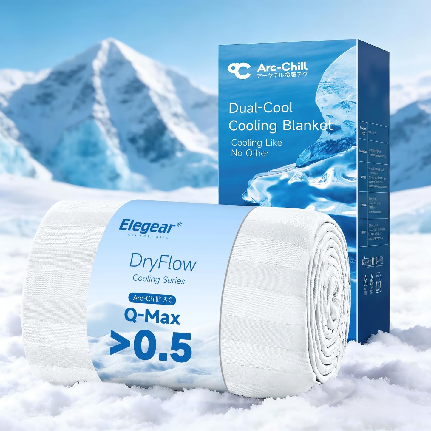 Cooling Blanket Lightweight Breathable Summer Sleep Blanket