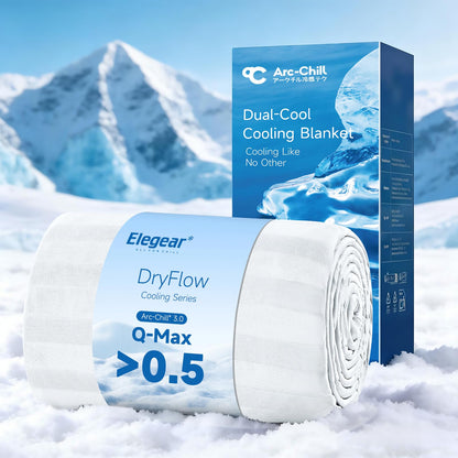 Cooling Blanket Lightweight Breathable Summer Sleep Blanket