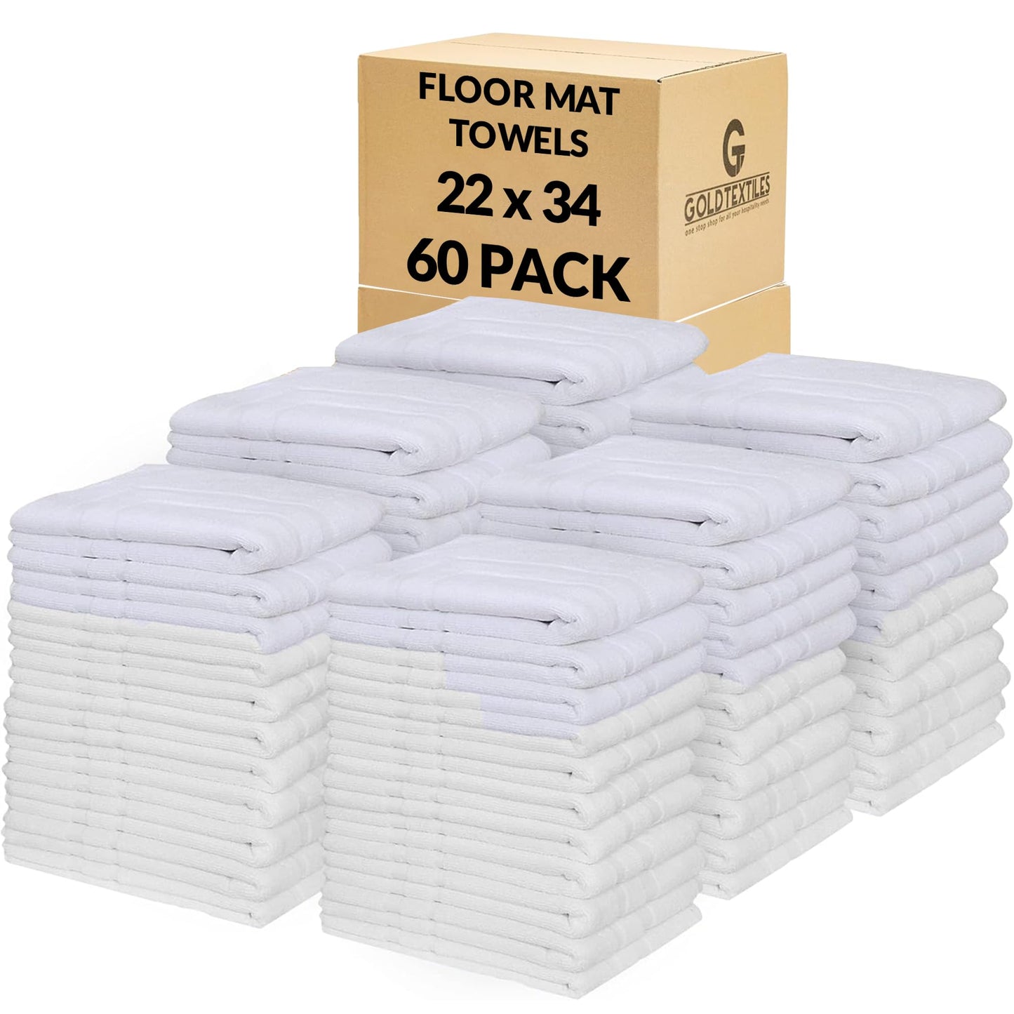 Ring Spun Cotton Bath Towel Set Hotel Spa Soft Absorbent Towels 27x54