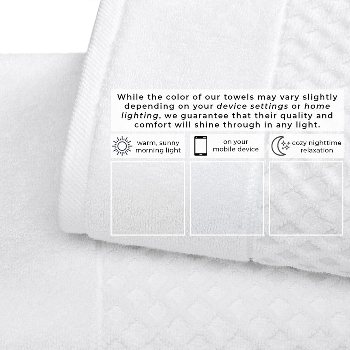 Quick Dry Cotton Bath Towel Set Absorbent Durable Bathroom Towels