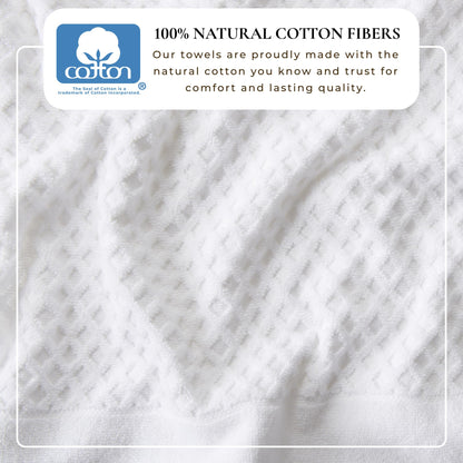Quick Dry Cotton Bath Towel Set Absorbent Durable Bathroom Towels