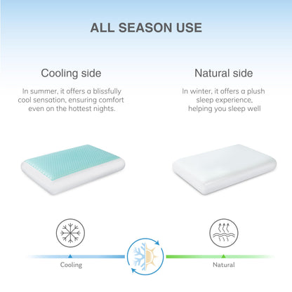 EGOHOME Sleep Memory Foam Pillow