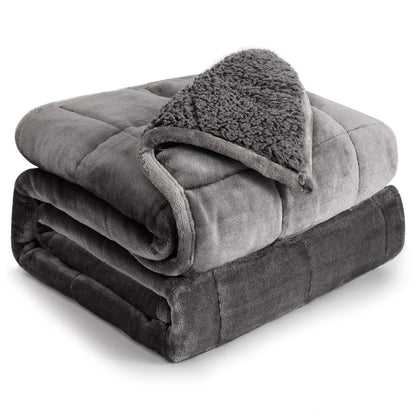 Cottonblue Fleece Sherpa Weighted Blanket