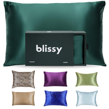 Silk Pillowcase 100% Mulberry Silk 22 Momme Smooth Hair Skin Pillow Cover