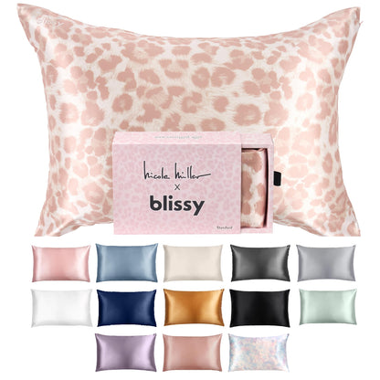 Silk Pillowcase 100% Mulberry Silk 22 Momme Smooth Hair Skin Pillow Cover