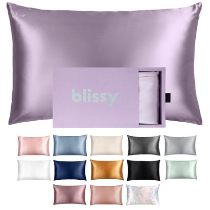 Silk Pillowcase 100% Mulberry Silk 22 Momme Smooth Hair Skin Pillow Cover