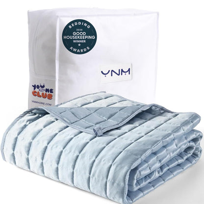 Cooling Weighted Blanket Glass Bead All Season Heavy Bed Throw