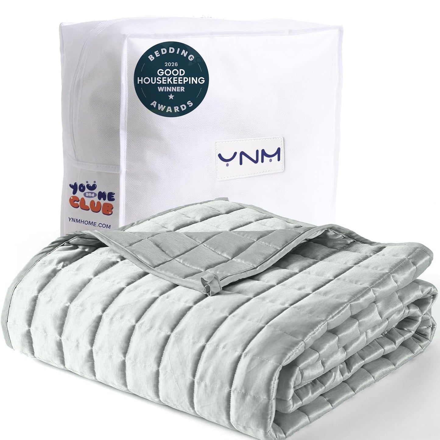 Cooling Weighted Blanket Glass Bead All Season Heavy Bed Throw