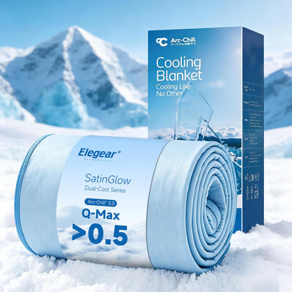 Cooling Blanket Lightweight Breathable Summer Sleep Blanket