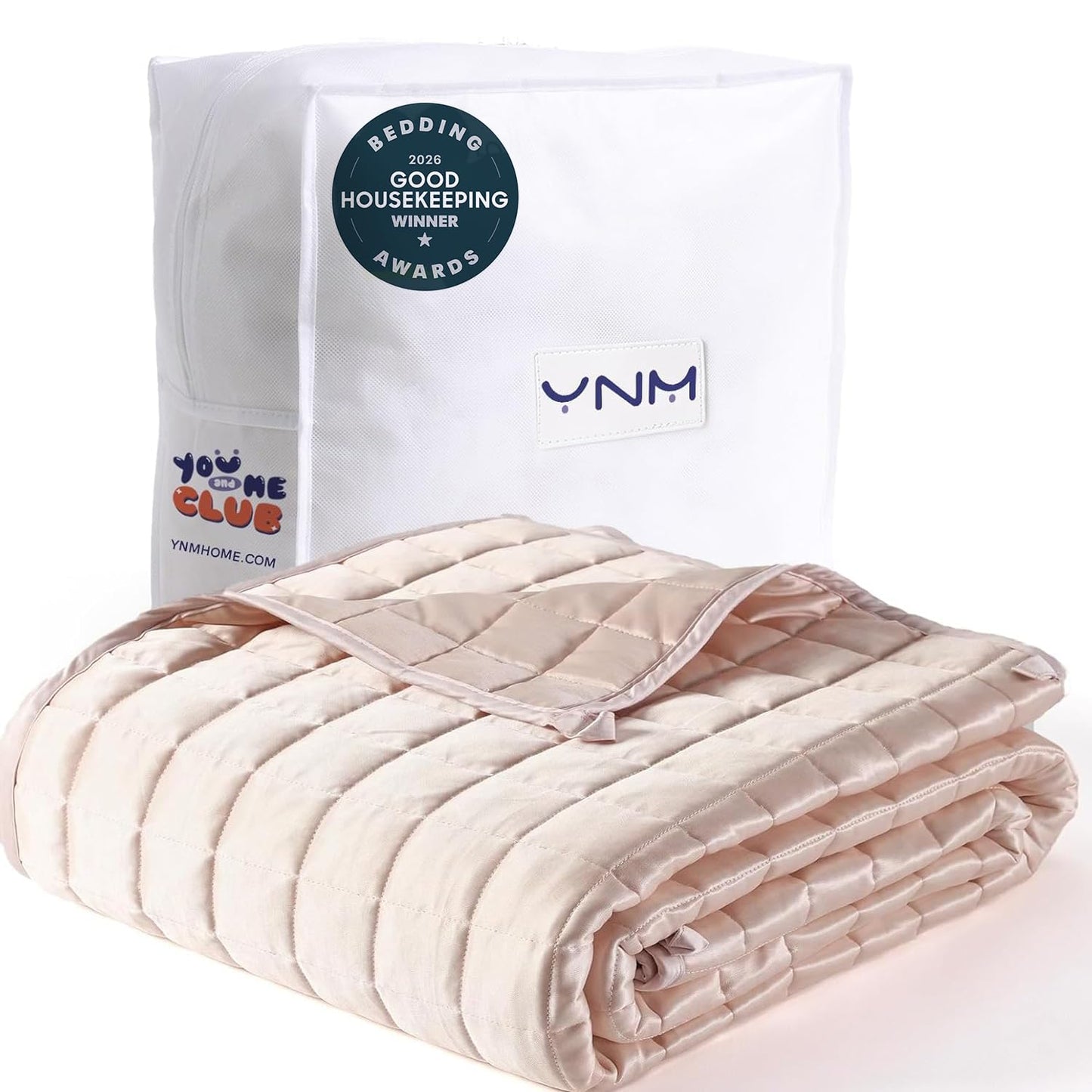 Cooling Weighted Blanket Glass Bead All Season Heavy Bed Throw